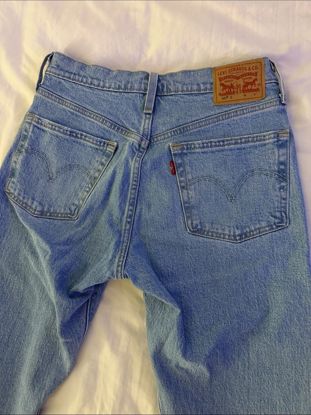 Levi's Blue Women's Skinny Jeans - Slim Fit - Picture 10 of 10
